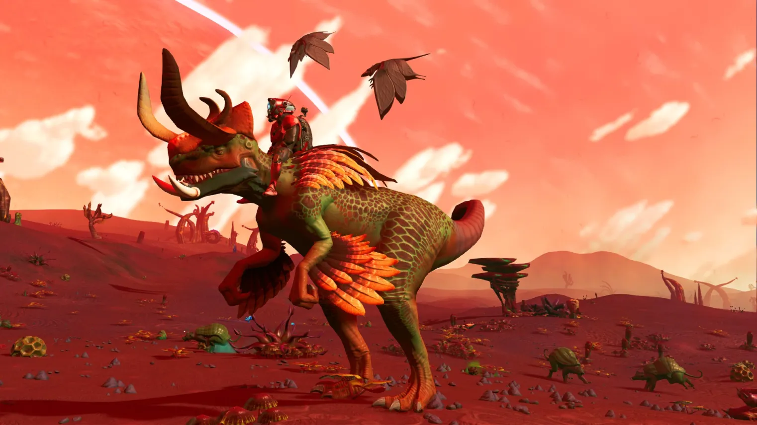 A CHEVAL SUR UN T-REX