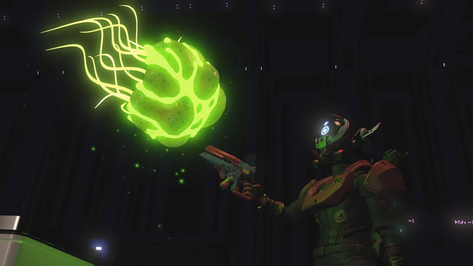 Interieur d'un cargo abandonné